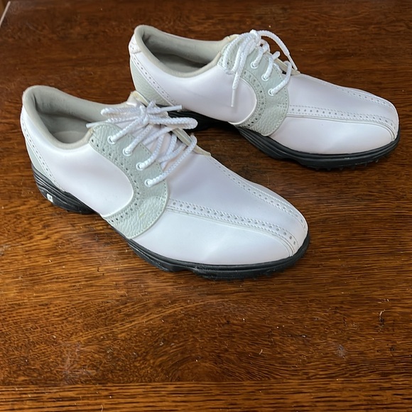 Footjoy GreenJoys Women's Golf Shoes White/Cloud 6.5 - Picture 2 of 9